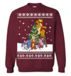Men's Winnie The Pooh Ugly Christmas Sweater