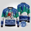 Royal Funny Santa Happy Holigays Christmas Sweater - variant image 1