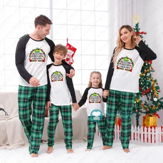 Santa Coming! I Know Him Elf Peanuts Christmas Pajamas