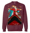 Men's Jesus And Santa Titanic Ugly Christmas Sweater