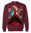 Men's Jesus And Santa Titanic Ugly Christmas Sweater