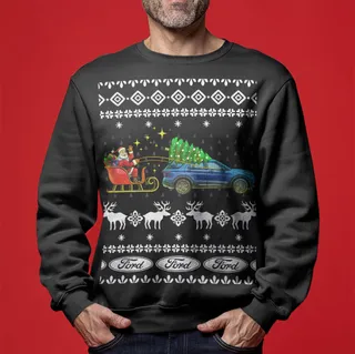 Men's Ford Ugly Christmas Sweater