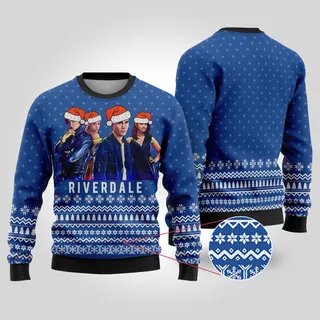 Riverdale Christmas Sweater Royal