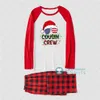 Santa Hat Sunglasses Cousin Crew Funny Christmas Pajamas