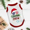 Santa Hat Sunglasses Cousin Crew Funny Christmas Pajamas