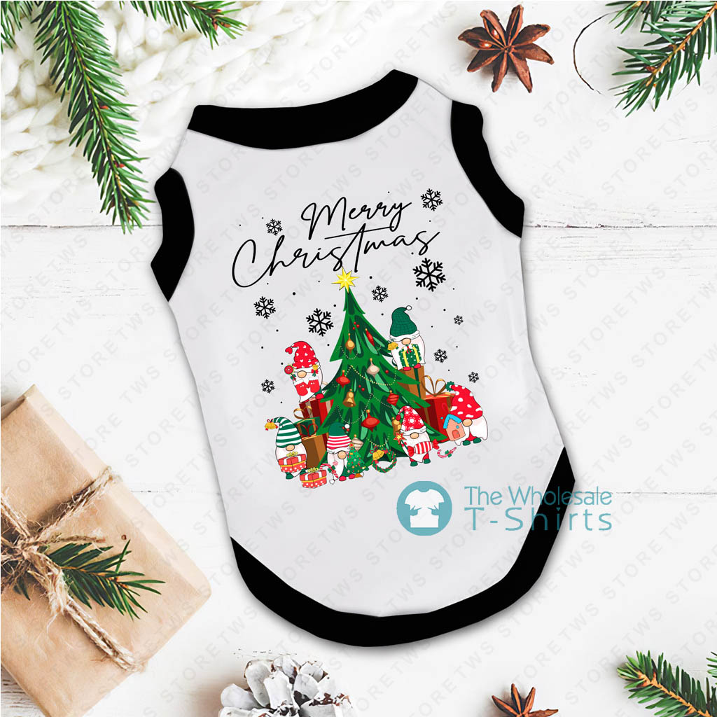 Matching Dog And Owner Pajamas Merry Christmas Tree