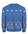 Bitch Calore Baskin Christmas Sweater Royal