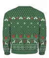 Bitch Calore Baskin Christmas Sweater Green
