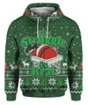 The Struggle Is Real Christmas Sweater Green - variant image 1