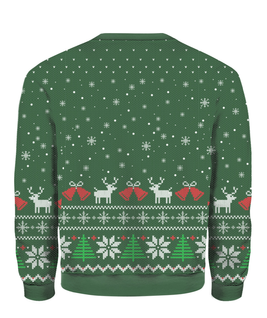 The Struggle Is Real Christmas Sweater Green