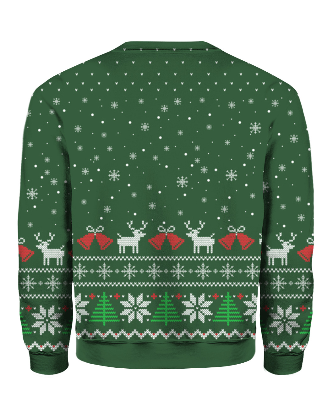 The Struggle Is Real Christmas Sweater Green