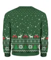 The Struggle Is Real Christmas Sweater Green
