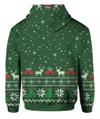 The Struggle Is Real Christmas Sweater Green