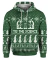Tis The Science Christmas Sweater Green - variant image 1