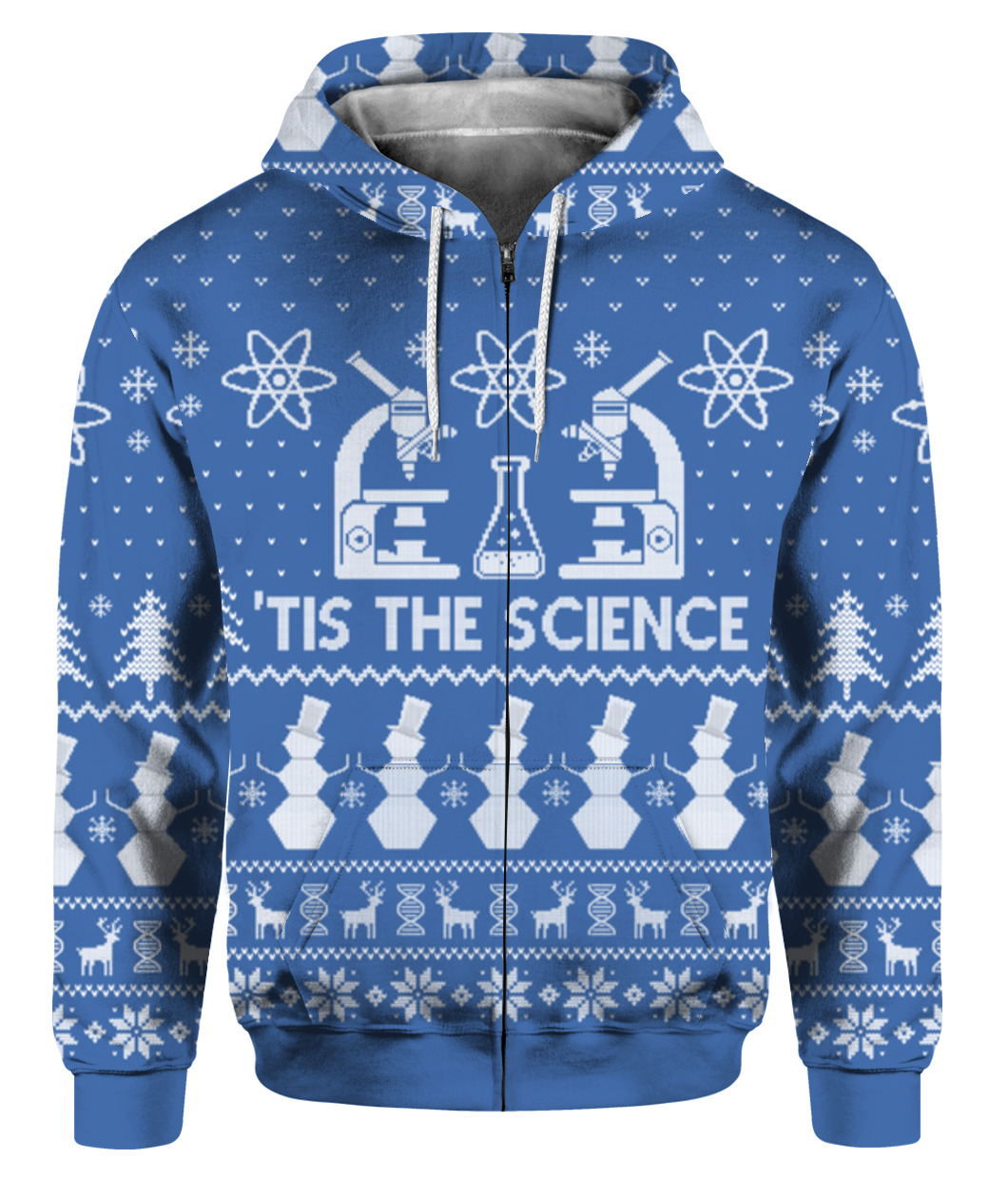 Tis The Science Christmas Sweater Royal - variant image 1