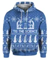 Tis The Science Christmas Sweater Royal - variant image 1