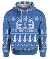 Tis The Science Christmas Sweater Royal