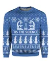 Tis The Science Christmas Sweater Royal