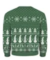 Tis The Science Christmas Sweater Green