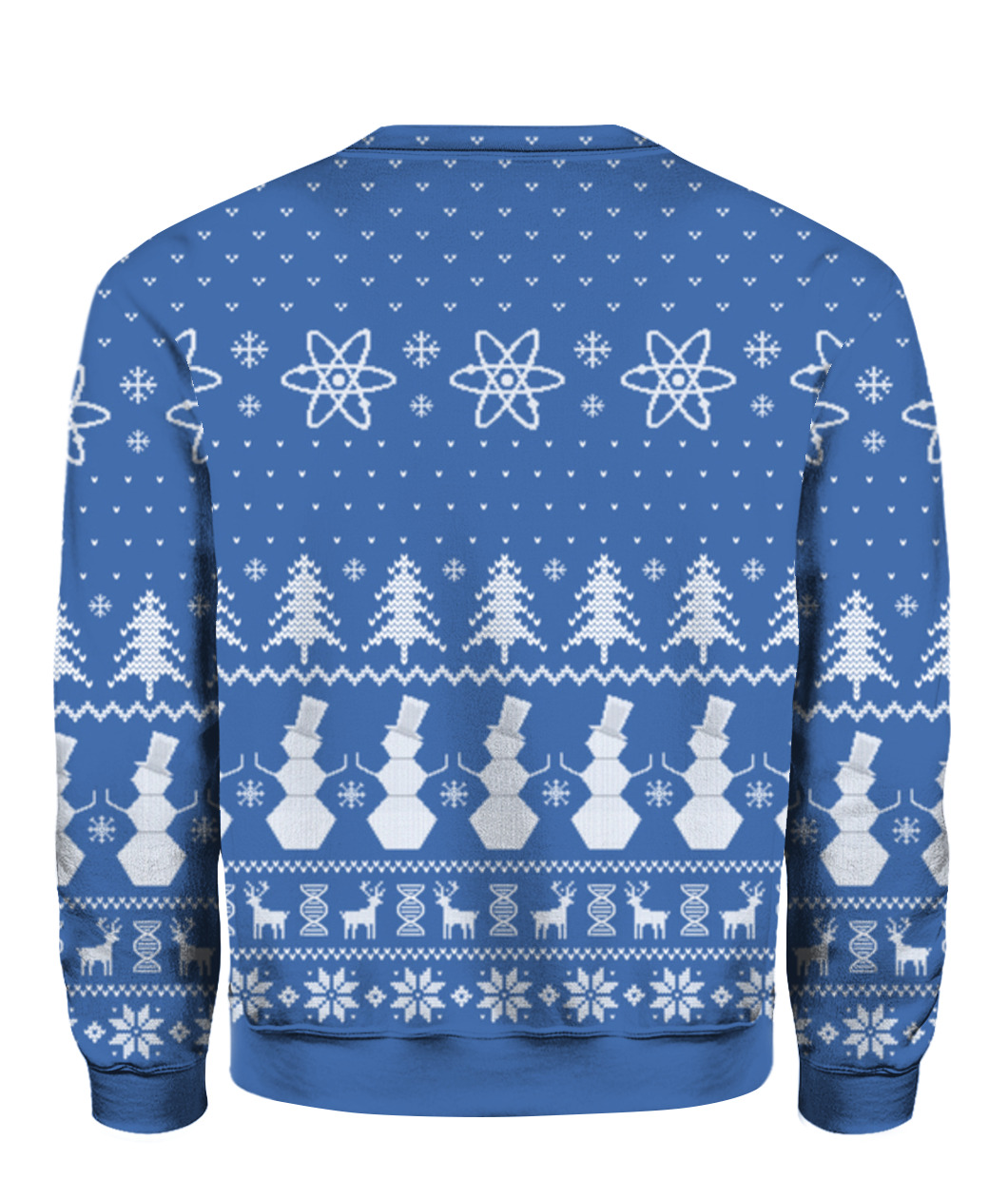 Tis The Science Christmas Sweater Royal