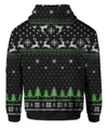 Trump Christmas Sweater Black