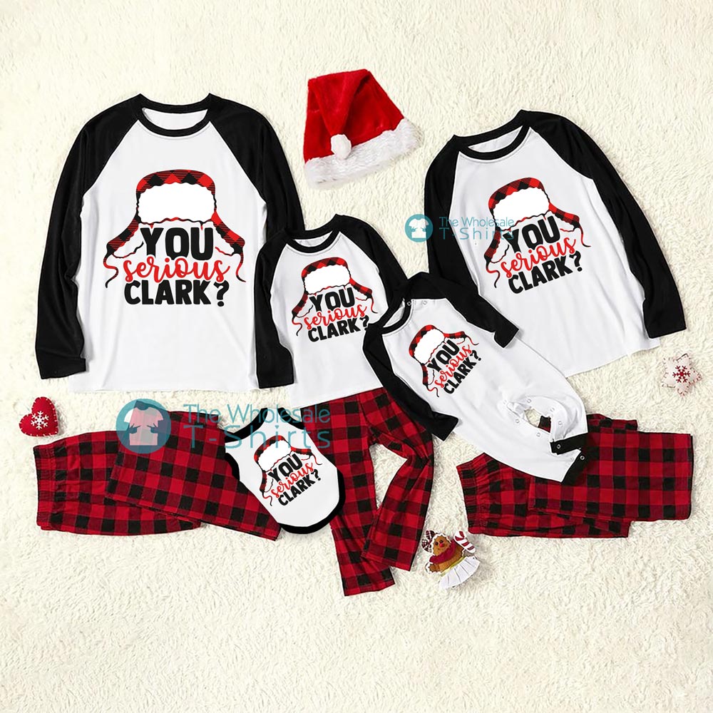You Serious Clark Xmas Hat Matching Family Pajamas | Xmas PJs Matching Designs For Family
