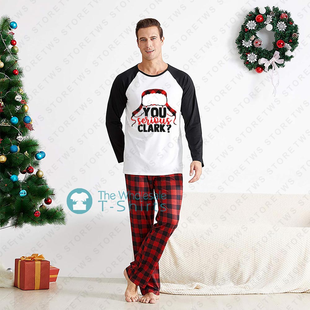 You Serious Clark Xmas Hat Matching Family Pajamas | Xmas PJs Matching Designs For Family