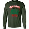 Dear Santa Wifes Fault Christmas Season Cotton Sweater For Spouse