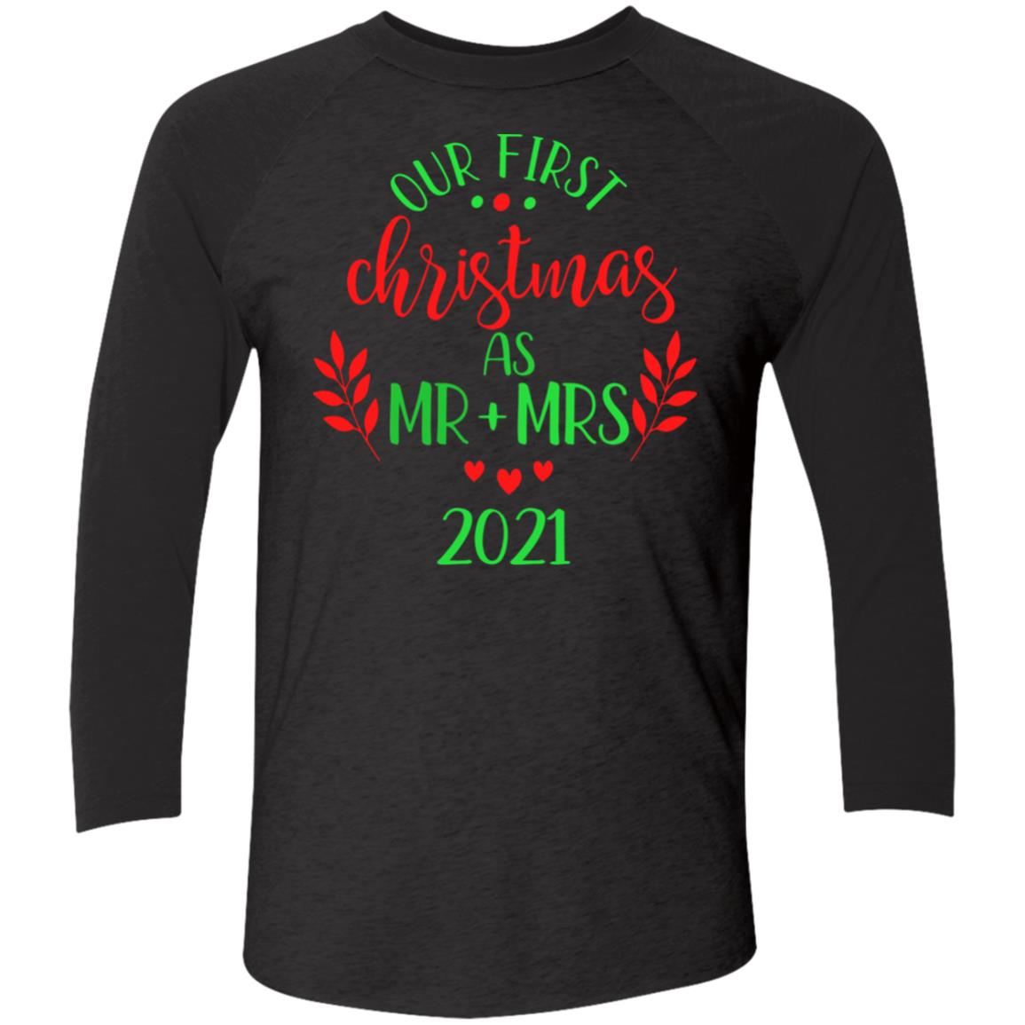 Our First Christmas Married Celebration T-Shirt Ideas For 2021 Couples