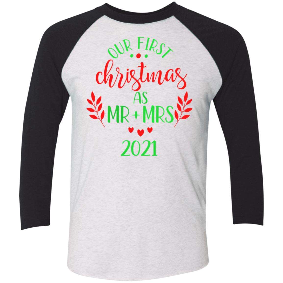 Our First Christmas Married Celebration T-Shirt Ideas For 2021 Couples