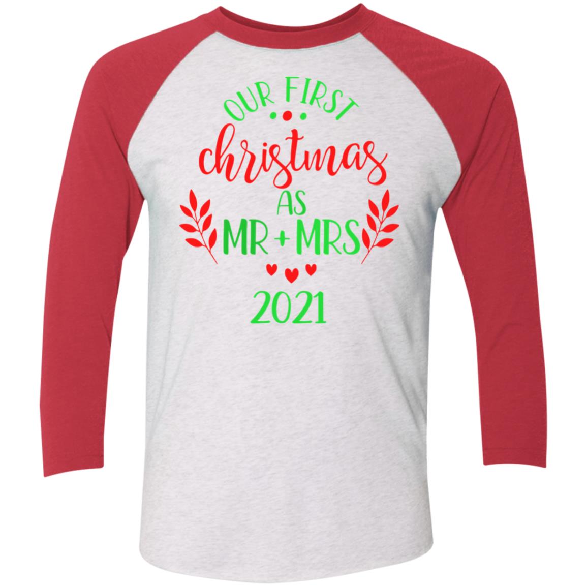 Our First Christmas Married Celebration T-Shirt Ideas For 2021 Couples