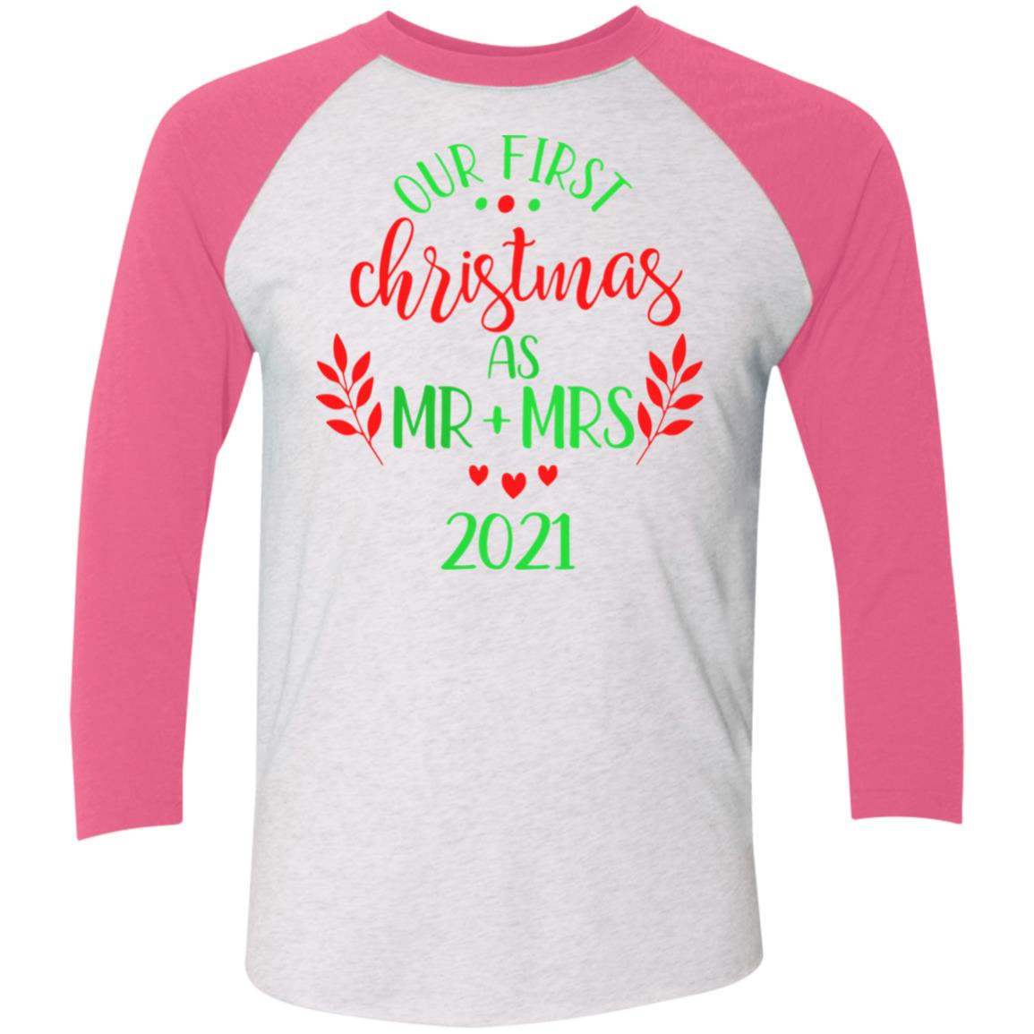 Our First Christmas Married Celebration T-Shirt Ideas For 2021 Couples