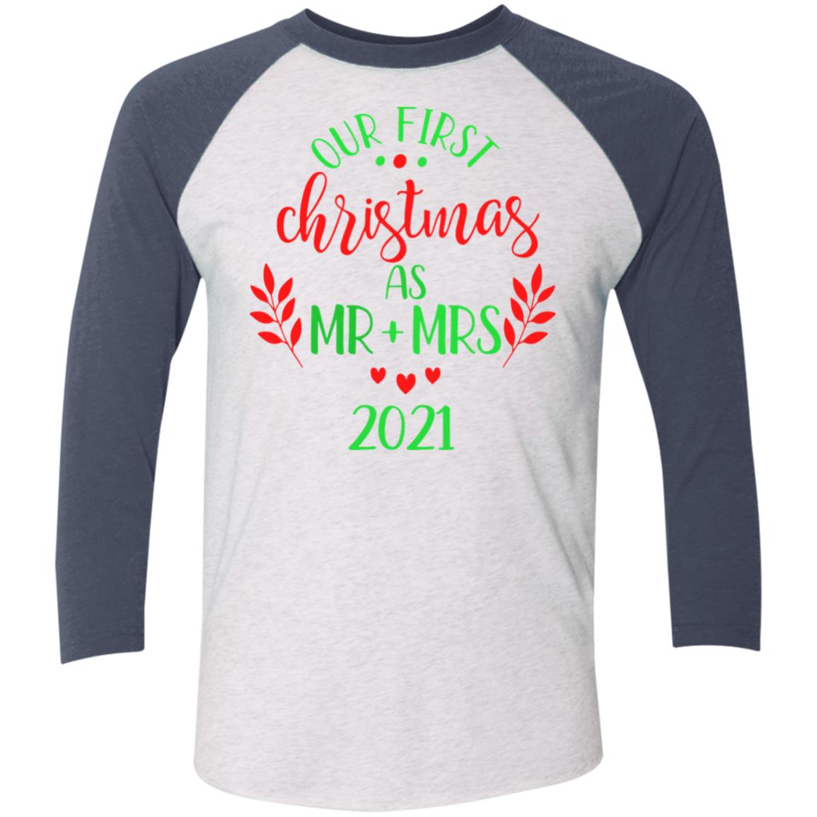 Our First Christmas Married Celebration T-Shirt Ideas For 2021 Couples
