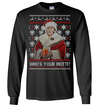 Whos Your Mutti Long Sleeve T-Shirt