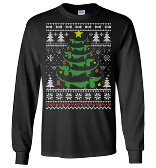 Corgi Christmas Long Sleeve T-Shirt