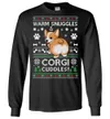Corgi Ugly Christmas LS T-Shirt