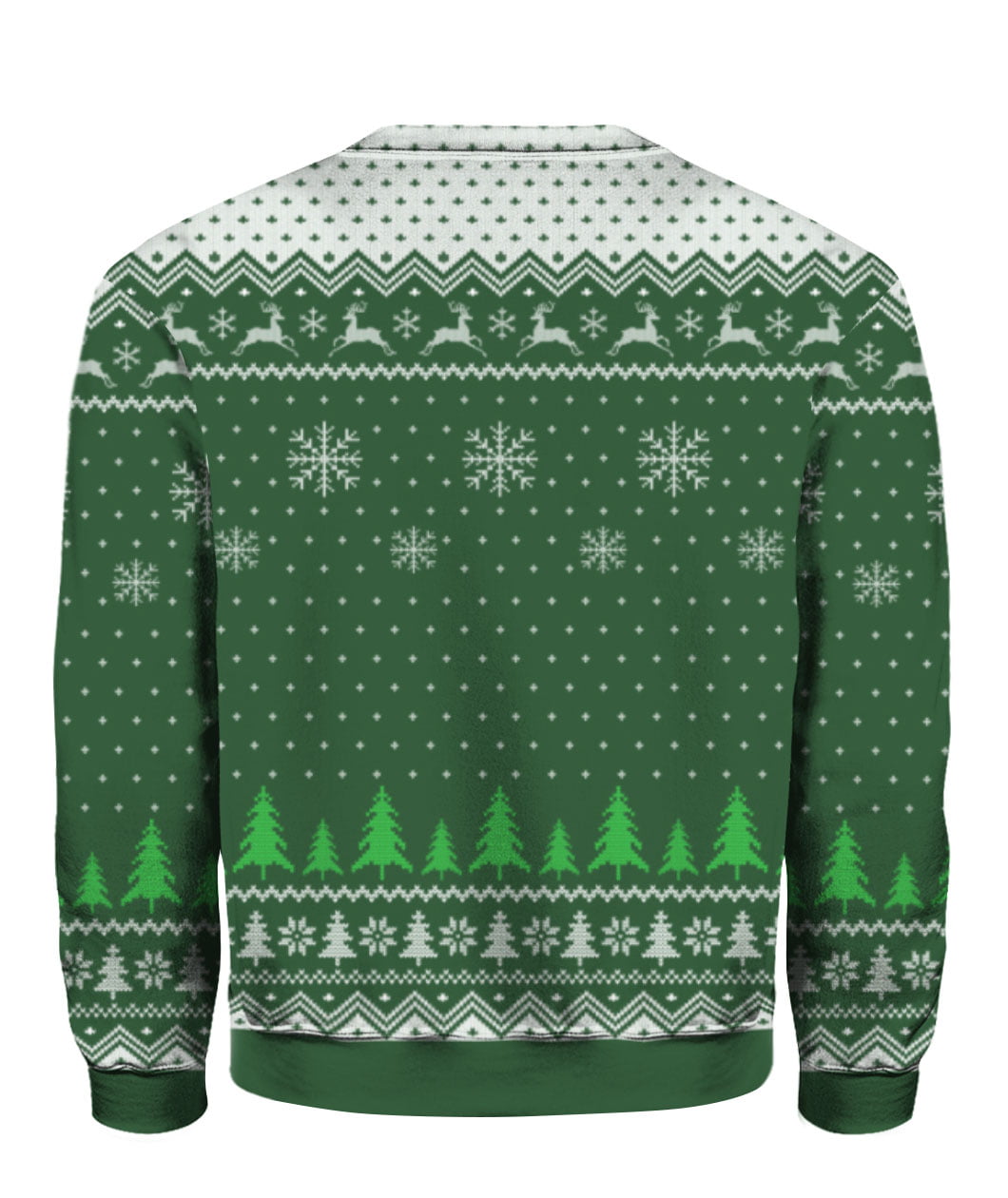 Biden The Quicker Fucker Upper Christmas Sweater Green