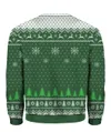 Biden The Quicker Fucker Upper Christmas Sweater Green