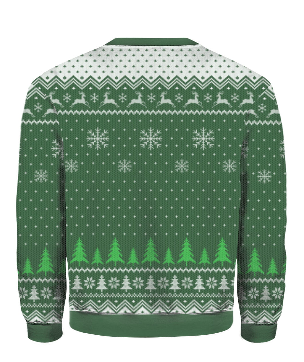 Biden The Quicker Fucker Upper Christmas Sweater Green