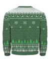 Biden The Quicker Fucker Upper Christmas Sweater Green