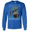 Biden The Quicker Sniffer Upper Ugly LS T-Shirt - variant image 1