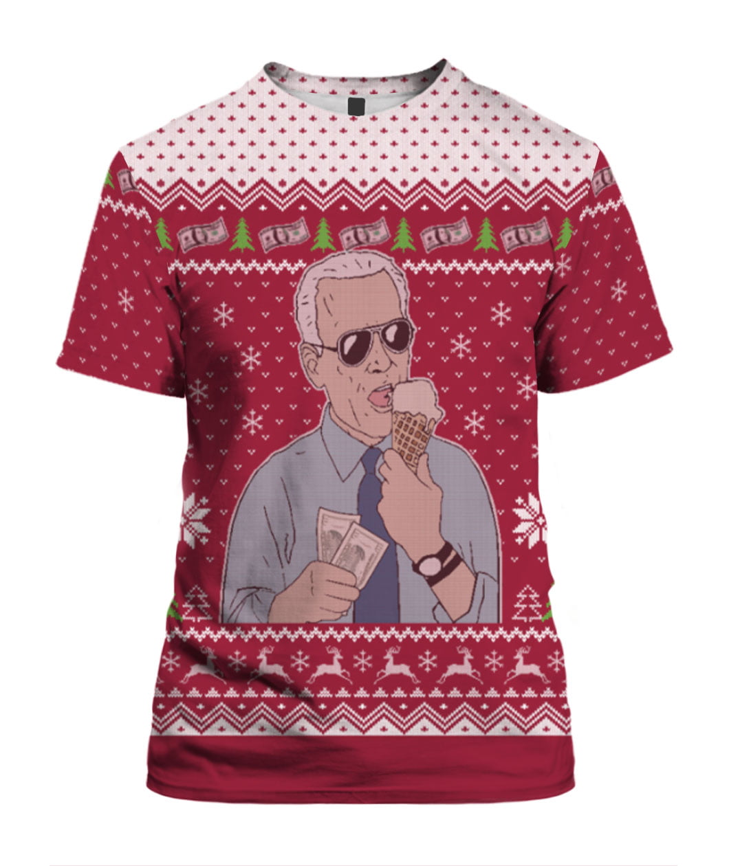 Biden Ugly Sweater Red