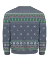 Ight Imma Head Out Santa Christmas Sweater Navy | Best Christmas Sweater