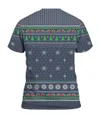 Ight Imma Head Out Santa Christmas Sweater Navy | Best Christmas Sweater