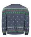 Ight Imma Head Out Santa Christmas Sweater Navy | Best Christmas Sweater