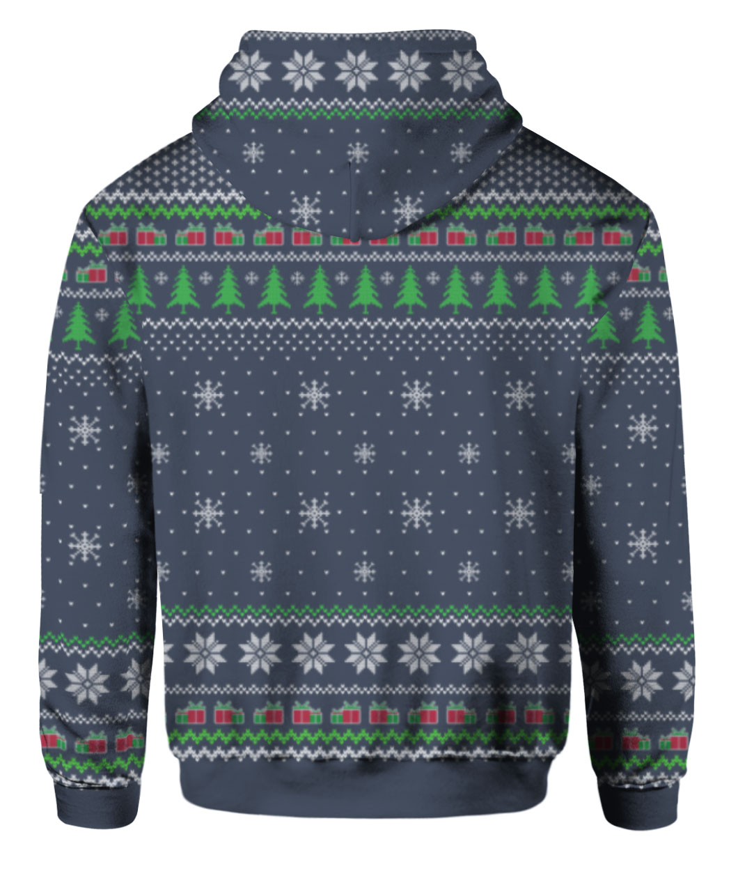 Ight Imma Head Out Santa Christmas Sweater Navy | Best Christmas Sweater